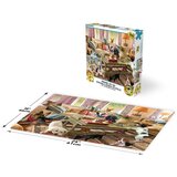 Puzzle 2D/3D - Psi u dnevnom boravku / Psi na verandi 500 ko | shoptok.hr