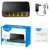 Cudy FS105D network switch Fast Ethernet (10 /100) Black Cijene