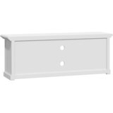 vidaXL TV omarica bela 110x30x41 cm inženirski les | Shoptok.si