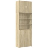  Visoka komoda boja hrasta 80x42,5x249 cm od konstruiranog drva | shoptok.hr