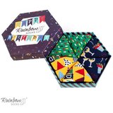 ZOOKSY/RAINBOW SOCKS Rainbow Socks For Birthday 3 Pairs | ePonuda.com