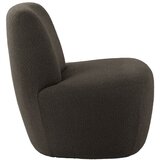 Leitmotiv Sivo-rjav fotelj iz tkanine bouclé Ada – | Shoptok.si