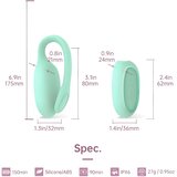 Magic Motion FitCute - pametna, punjiva gejša lopta (mint) | shoptok.hr