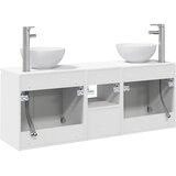  Set ormarića za kupaonicu 3 kom. Bijela visokog sjaja 49,5 x 41 x 64,5 cm | Shoptok.si