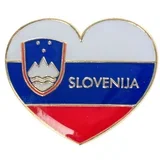 Slovenija značka srček