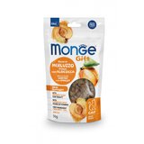Monge Poslastice za mačke sa ukusom bakalara i kajsije Meat Minis, 50g Cene