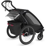 Thule Chariot Sport 1 dečja prikolica za bicikl - Crna Cene