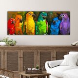 WALLXPERT Dekorativna slika na platnu, 30x80cm, Šareno | Eponuda.ba