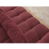 Bobochic Paris Bordo rdeča sedežna garnitura iz šenilje 278 cm Everest – | Shoptok.si