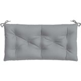  Jastuk za vrtnu klupu sivi 110 x 50 x 7 cm od tkanine Oxford | shoptok.hr