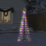  LED božićno drvce 200 LED šarenih 180 cm | shoptok.hr