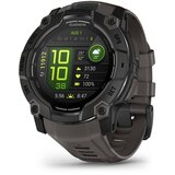 Garmin pametni sat Instinct 3 50 mm AMOLED, crni s remenom boje ugljena | shoptok.hr