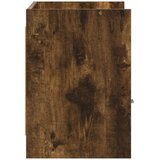 vidaXL ormar 71,5 x 33 x 47 cm Dimljeni hrast Konstruirano drvo | shoptok.hr