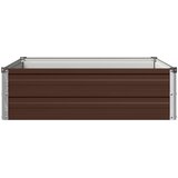  Povišeni vrtni krevet Smeđa 100 x 80 x 24 cm | shoptok.hr