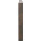  Noge jedilne mize V-oblika 3 kosi naravno jeklo 100x(72-73,3)cm, (21828598) | Shoptok.si