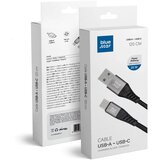 Blue Star pleteni kabel s USB A na Lightning 2.4A konektorom | shoptok.hr