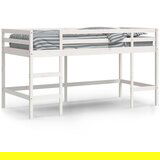  The Living Store Otroški pograd z lestvijo 90x190 cm trdna borovina - Otroški Pograd, (21448817) | Shoptok.si