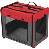zooplus Transportna uta First Class Basic Velikost M: Š 46 x G 61 x V 53,5 cm, rdeča/siva Cene