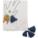 Bloomingville Mini Bela otroška odeja 130x160 cm Space – | Shoptok.si