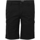 Jack & Jones Plus Cargo hlače 'COLE CAMPAIGN' crna