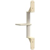  Zidna penjalica za mačke sa stupom za grebanje krem 85,5 cm | shoptok.hr