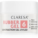 Claresa Rubber Gel Construction Gel UV/LED gel lak za podaljševanje nohtov odtenek 06 45 g | Shoptok.si