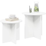  Set pomoćnih stolića s pohranom 2 pcs Konstrukcijsko drvo | Eponuda.ba