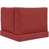  Zunanja blazina za kavč 3 pcs vinsko rdeča Poliester, (5000202517) | Shoptok.si