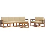  Set vanjskih sofa 7 kom. Prirodna i bež | shoptok.hr