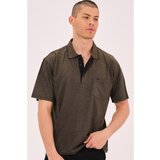 Dewberry T0732 MEN'S T-SHIRT-MUSTARD Cijene