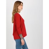 ex moda Blouse-EM-BZ-ES-21-609.10X-red | Shoptok.si