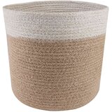  Set saksija za biljke 2 pcs Prirodna i bijela Ø 28 x 28 cm | shoptok.hr