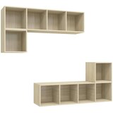  4-dijelni set TV ormarića od konstruiranog drva | shoptok.hr