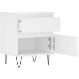  Noćni ormarići 2 kom bijeli 40 x 35 x 50 cm konstruirano drvo | shoptok.hr