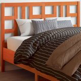 vidaXL Vzglavje voščeno rjava 150 cm trdna borovina | Shoptok.si