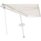  Samostojeća automatska tenda 500x300 cm krem | shoptok.hr