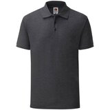 Fruit Of The Loom Ciemno szara koszulka męska polo Tailored Fit Friut of the Loom Cene