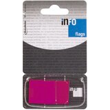  ZASTAVICA 25X43MM 50L GLOBAL NOTES 7728-29 FLUORESCENTNO PINK BLISTER | Shoptok.si