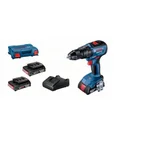 Bosch Aku bušilica-odvijač GSB 18V-50 + baterija 3x2.0Ah + punjač GAL 18V-20 + L kovčeg