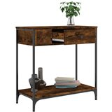 Konzolni stol boja hrasta 75 x 34 5 x 75 cm konstruirano drvo | shoptok.hr