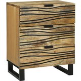 vidaXL Noćni ormarić 50x33x60 cm Puno drvo Mango | shoptok.hr