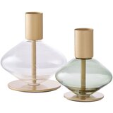 House Nordic Stekleni svečniki v kompletu 2 ks – | Shoptok.si