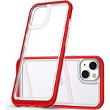 HURTEL CLEAR ETUI CASE OBUDOWA POKROWIEC FUTERAŁ Z RAMKĄ DO IPHONE 14PLUS CZERWONE, (21973184) | Shoptok.si