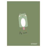 STREET Zvezek A4 Sweet, črte z robom, 54 listov, sortirano, 1 kos | Shoptok.si