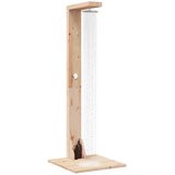 Vanjski tuš 210 cm Masivna borovina i nehrđajući čelik Prirodna | shoptok.hr