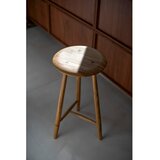 Gazzda Barski stol iz masivnega hrasta v naravni barvi (višina sedeža 75 cm) Blanc – | Shoptok.si