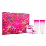 Versace Bright Crystal Absolu darilni set parfumska voda 90 ml + gel za prhanje 100 ml + parfumska voda 5 ml + losjon za telo 100 ml za ženske