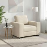 SOFA stolica Bež 100 cm Platnasta tkanina Cijene