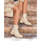 Resti Beige eco leather women's bagger boots Gaddaxa | Shoptok.si