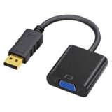 Adapter dp na vga crni